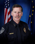 Anchorage Police Chief Mark Mew