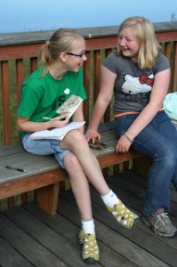 A new friendship develops at Girl Scout's Camp Togowoods.