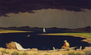 Martin Johnson Heade - Approaching Thunderstorm (1859)