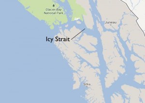 A crewman from the F/V Swift is missing in Icy Strait. Coast Guard helicopters and boats are searching.