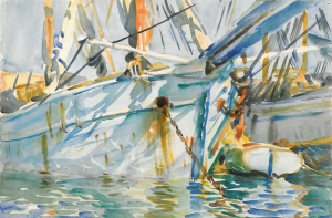 John Singer Sargent - In a Levantine Port (1906)