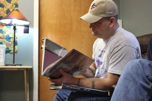 Steve Albright is a member of The Glory Hole Book Club. (Photo by Lisa Phu/TKOO)