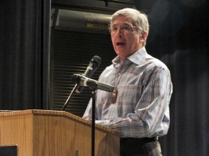 Byron Mallott, Democratic  candidate for governor, will leave Sealaska’s board next month to concentrate on his campaign. (KTOO News)