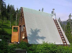 DeBoer Lake cabin in the Petersburg Ranger District of the Tongass National Forest is one of ten cabins that will be removed by 2017. (Photo courtesy U.S. Forest Service)