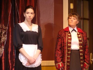 Shellie Riggan as Varya and Yvonne Oliver as Masha