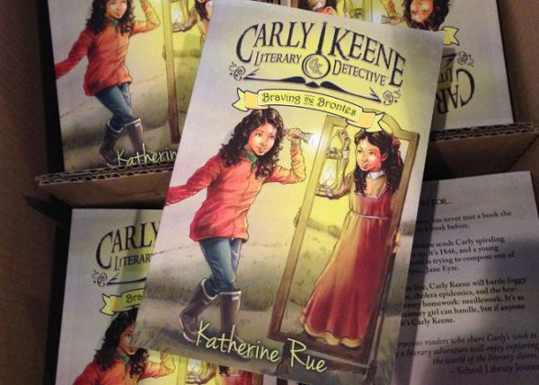“Carly Keene, Literary Detective: Braving the Brontes” is the first book of writer Katherine Rue. Rue now lives in North Carolina but often visits Juneau, where her parents, Sally and Frank Rue, still live. (Photo courtesy of Katherine Rue)