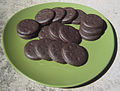 Girl Scout Thin Mint cookies. (Photo courtest of Wikipedia Commons)