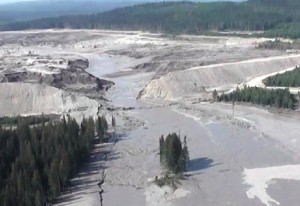 A report on B.C.’s Mount Polley Mine tailings dam breach says poor design caused the collapse. (Courtesy BC Ministry of Mines)