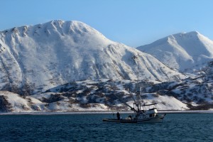 Jig boat in Kodiak