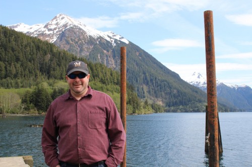 Garry White came to Sitka in 2008 and has ridden the wave of the bulk water venture. But new developments in infrastructure and capital are giving him hope that bulk water shipments to California will happen this year. (Emily Kwong/KCAW)