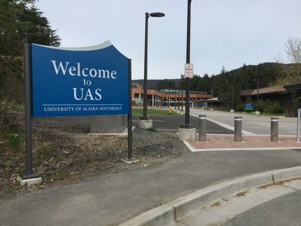 A ban on all tobacco products goes into effect July 1 on UAS’s Juneau campus. (Photo by Lisa Phu/KTOO)