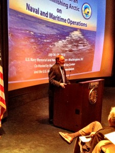 Rep. Don Young speaks at an Arctic symposium in Washington, D.C.