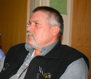 Dr. Greg Salard during a Wrangell Medical Center Board of Directors meeting in December 2012. (Photo courtesy of Wrangell Sentinel, shared via KTOO.org)