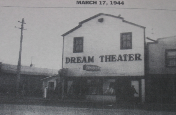 The Dream Theater on Nome’s Front Street back in 1944. Photo courtesy of the Carrie McLain Museum.