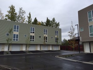 AHFC's new affordable housing development in Russian Jack, Susitna Square. (Hillman/KSKA)