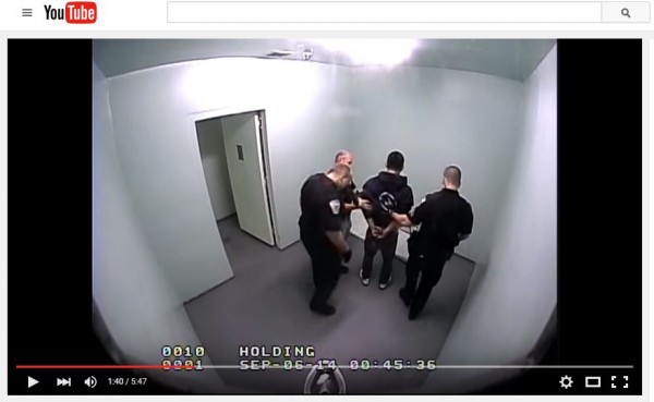 The video of the arrest of 18-year-old Franklin Hoogendorn will be examined by the FBI, along with Sitka’s police procedures. (YouTube image capture)