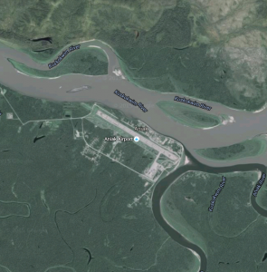 Aniak. (Google Maps screenshot)