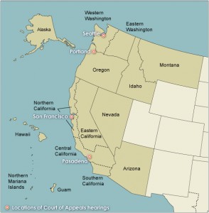 The Ninth Circuit Court of Appeals includes nine states, plus Guam and the Northern Mariana Islands.