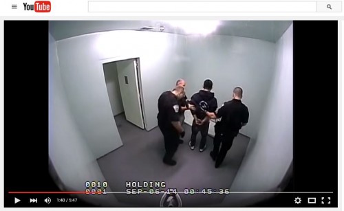 The video of the arrest of 18-year-old Franklin Hoogendorn was at the center of a months-long controversy over Sitka police procedures. (YouTube image capture)