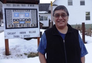 Jones Hotch Jr. is the tribal council president of the Chilkat Indian Village in Klukwan. (Photo by Emily Files, KHNS - Haines)
