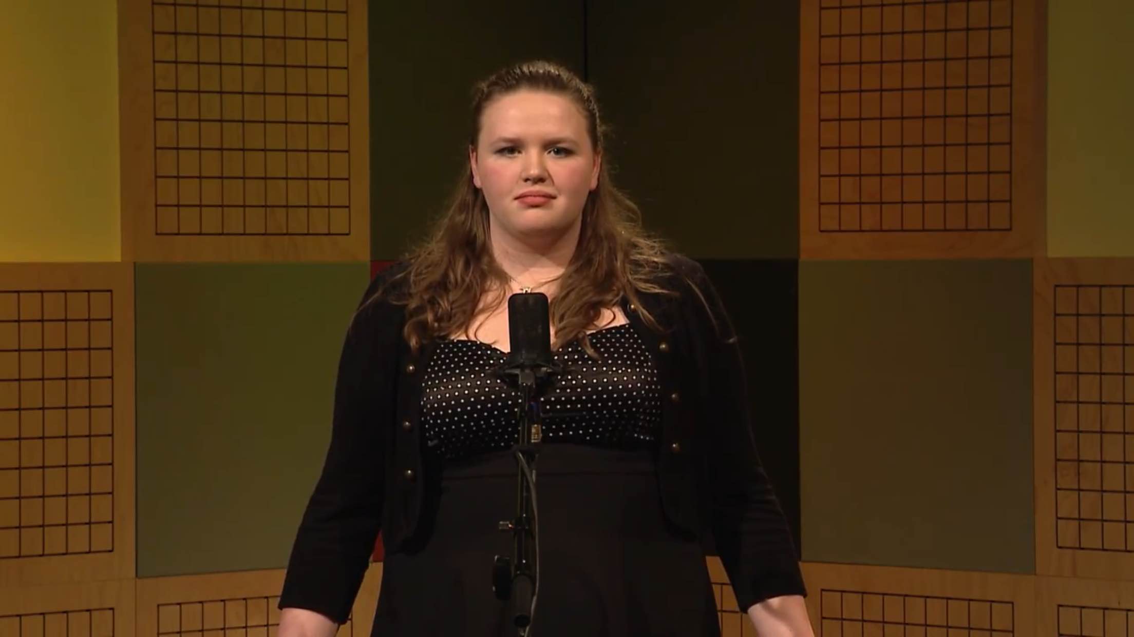 West High School student Shannon Croft recites the poem “When I Have Fears That I May Cease to Be.” at the 2016 State Poetry Out Loud Competition (Photo: YouTube screenshot)