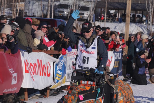 Four-time Iditarod champion Jeff King. (Alaska Public Media photo)