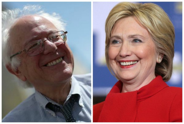 Photo credits: Bernie Sanders courtesy of Alaska For Bernie Sanders Facebook Page. Hillary Clinton by Gage Skidmore courtesy of Wikimedia Commons.