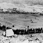 historical photo baseball game