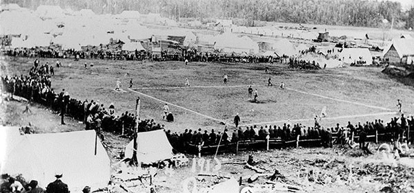historical photo baseball game