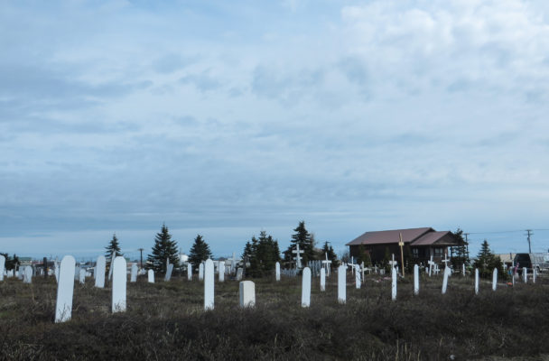 The Nome Cemetery. (Photo by Laura Kraegel, KNOM -Nome)