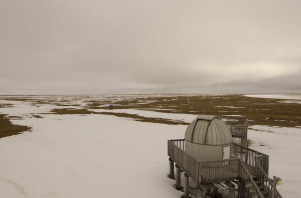 NOAA’s Barrow Observatory recorded the earliest snowmelt (Photo courtesy of NOAA)