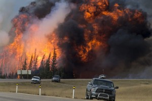 More than 80,000 residents of Fort McMurray, Alberta had to flee. (Chris Schwarz/Government of Alberta)