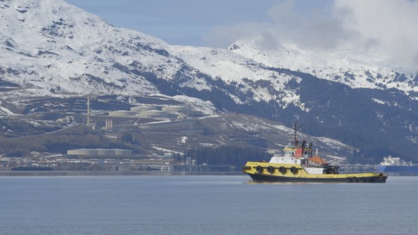Crowley Marine Services currently holds the contract to provide oil tanker escorts and spill response and prevention in Prince William Sound. Photo: Eric Keto/APRN