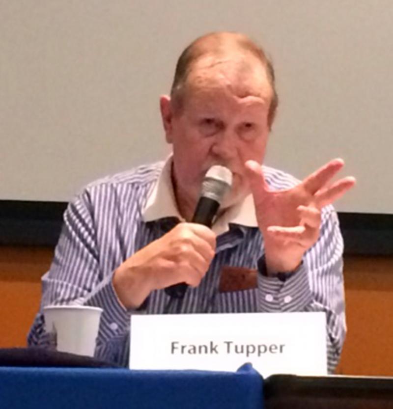 Frank Tupper was one of the founders of the Kachemak Bay Defense Fund. (Photo by Jenny Neyman, KBBI - Homer)