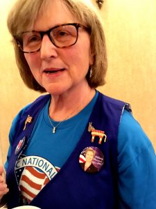 Brenda Knapp, of Juneau, hopes Sanders delegates do not repeat the Democratic missteps of 1968. 