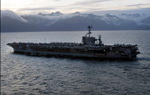 Northern Edge military exercise in the Gulf of Alaska. (File photo: U.S. Navy)