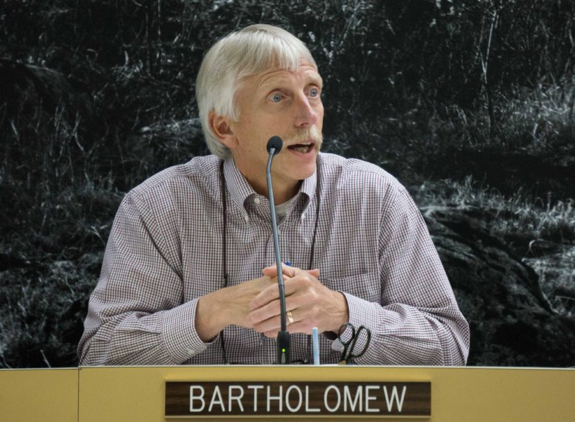 Bob Bartholomew, July 30, 2015. (Photo by Jeremy Hsieh, KTOO - Juneau)