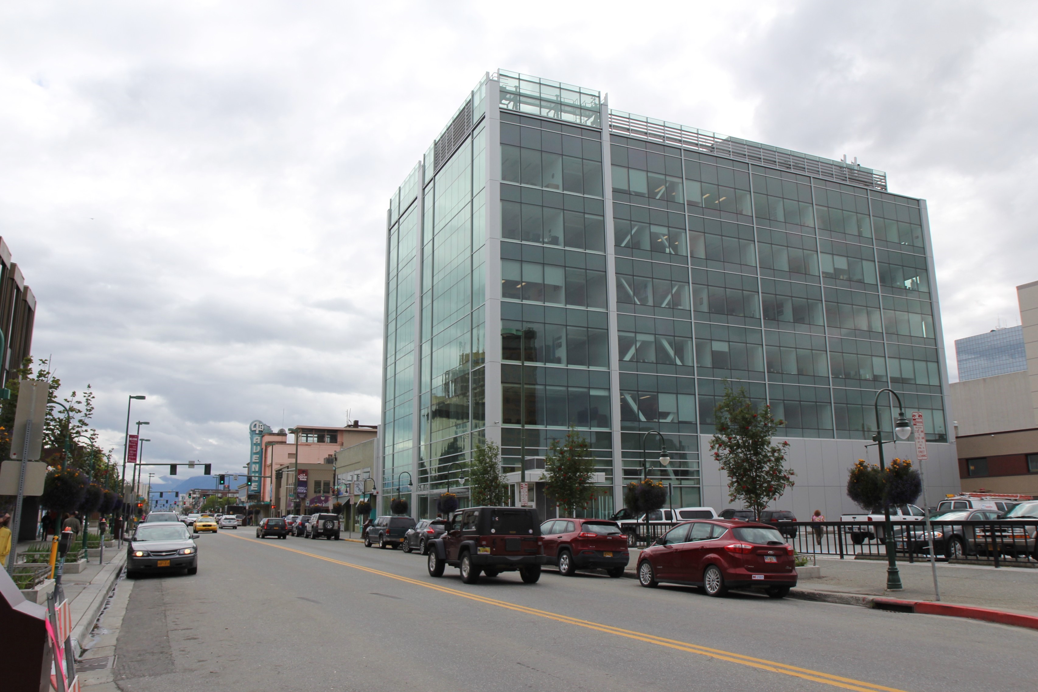 The Legislative Information Office in downtown Anchorage.