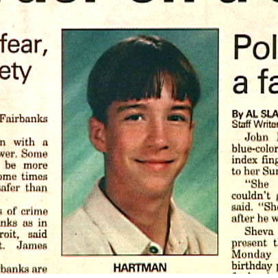 John Hartman's obituary photo (Photo of the Fairbanks Newsminer)