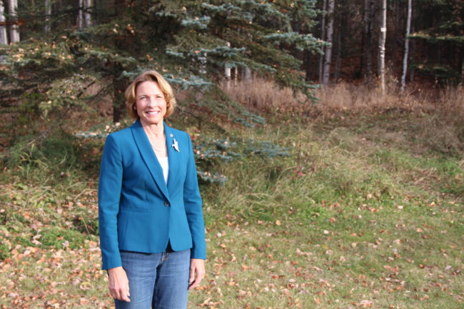 Senator Cathy Giesell (Photo by Elizabeth Harball, Alaska's Energy Desk - Anchorage)