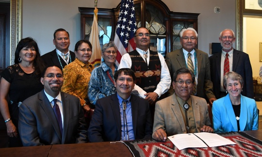 The White House Tribal Nations Conference convenes leaders from the 567 federally recognized tribes to interact directly with high-level federal government officials and members of the White House Council on Native American Affairs (Photo courtesy of the Department of the Interior)