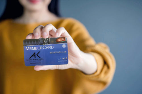 Membercard Image of Person Holding a Membercard