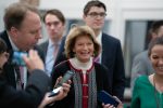 Sen. Lisa Murkowski Talks to Reporters About Impeachment Trial(1/25/2020)