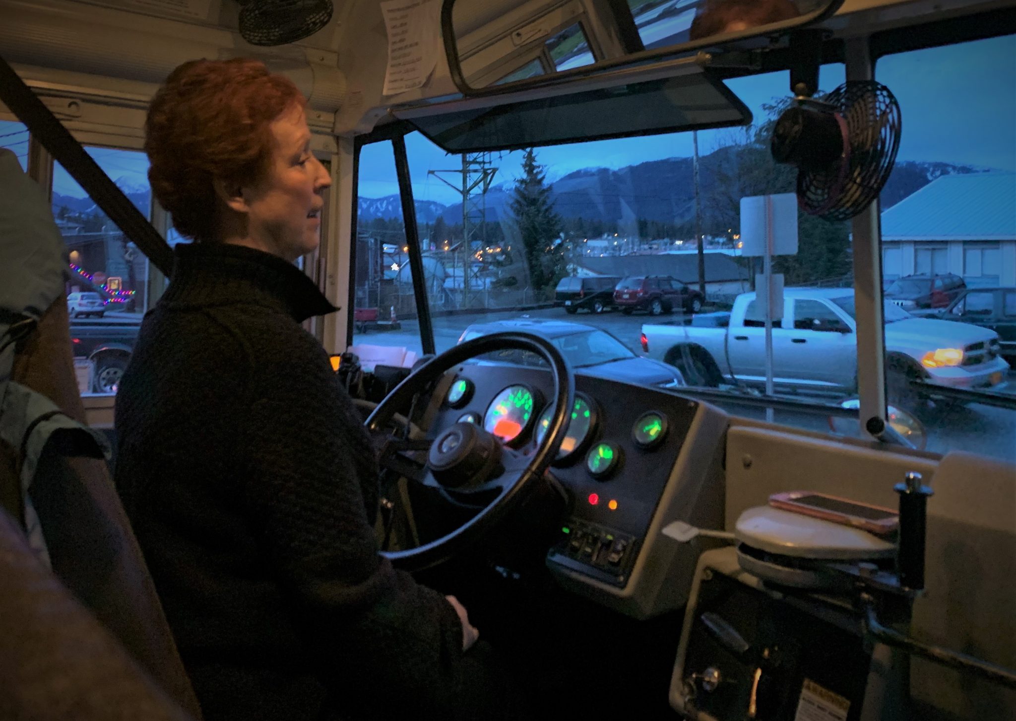In Petersburg, Hoopie Davidson, bus driver of 37 years, will soon give her last ride