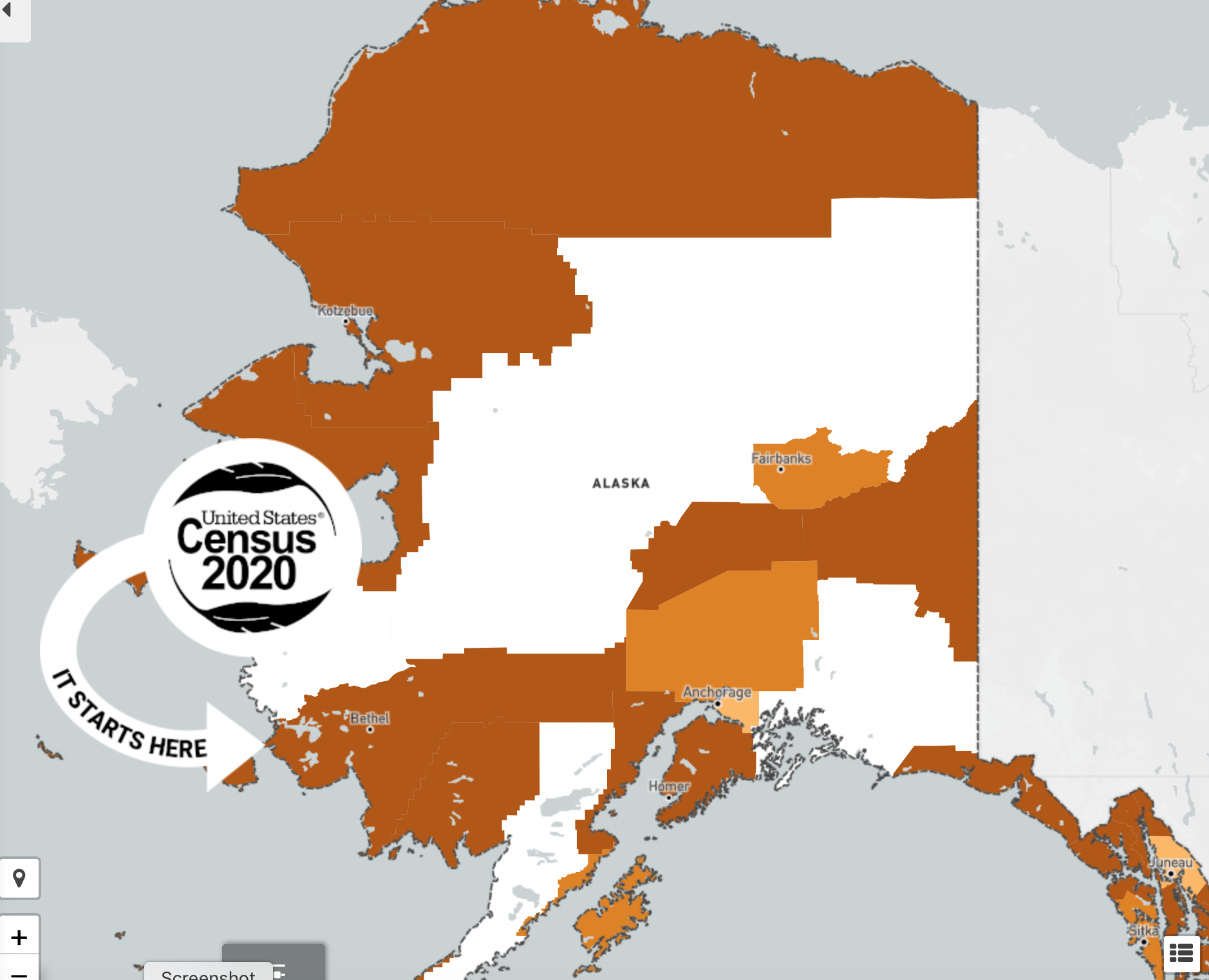 Alaska lags far behind rest of country on Census response Alaska