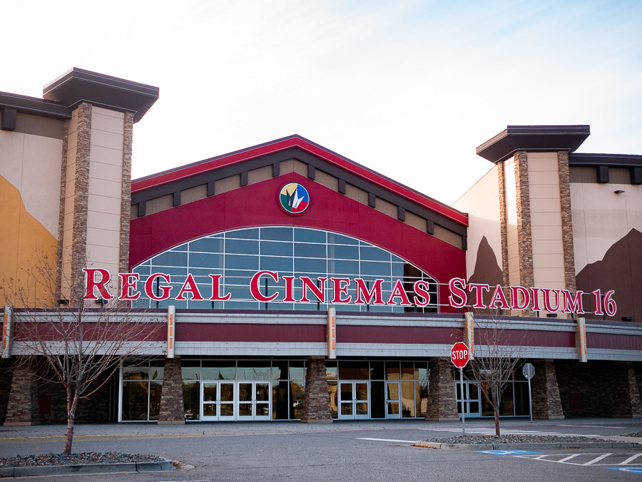 A Regal Cinemas movie theater in East Anchorage.