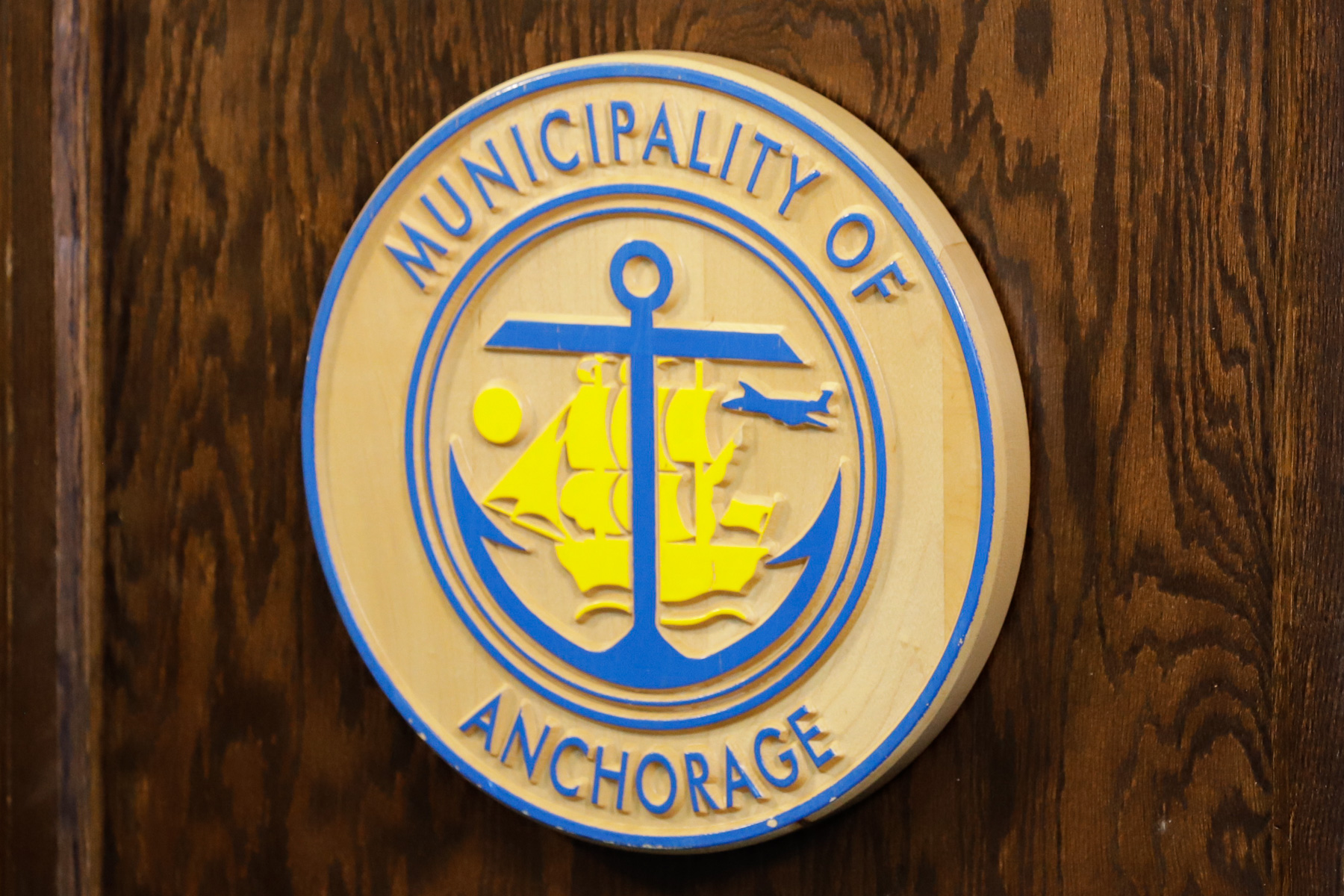 a seal of the municipality of Anchorage
