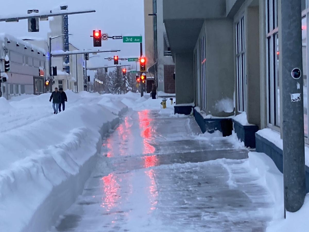 Fairbanks Is Riding A Weather Roller Coaster From Freezing Rain To