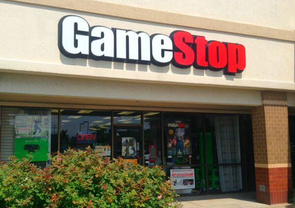 A GameStop store.