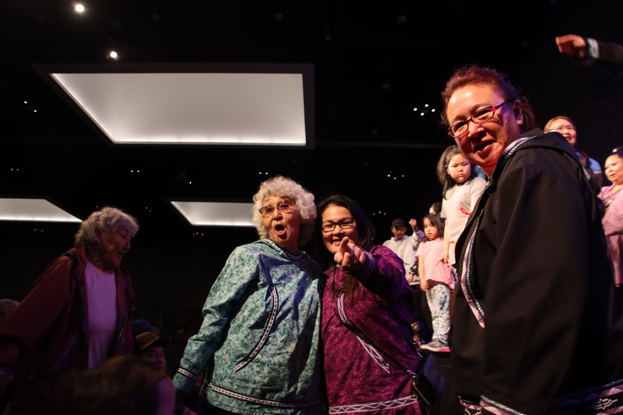 'Lift your spirit' Alaska Native dancers dazzle at first Quyana